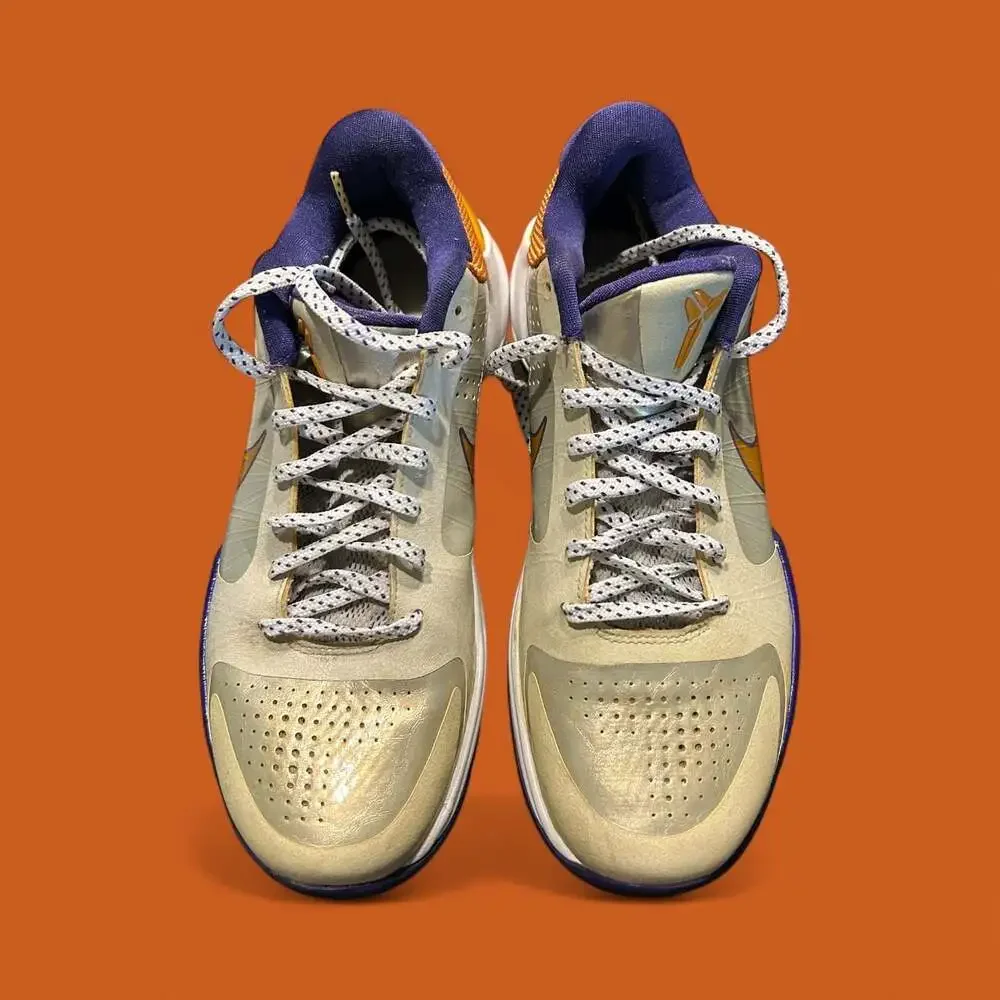 Nike Zoom Kobe 5 V Del Sol Lakers Home (GS) 2009 - Picture 2 of 9